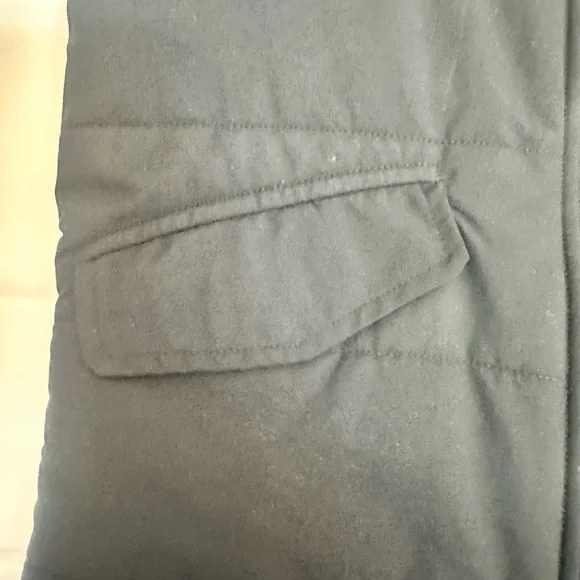 🖤 City Chic: Monrow Flatiron Puffer Vest w/ Faux Leather Trim – NWT Size S 🖤 - Picture 9 of 11